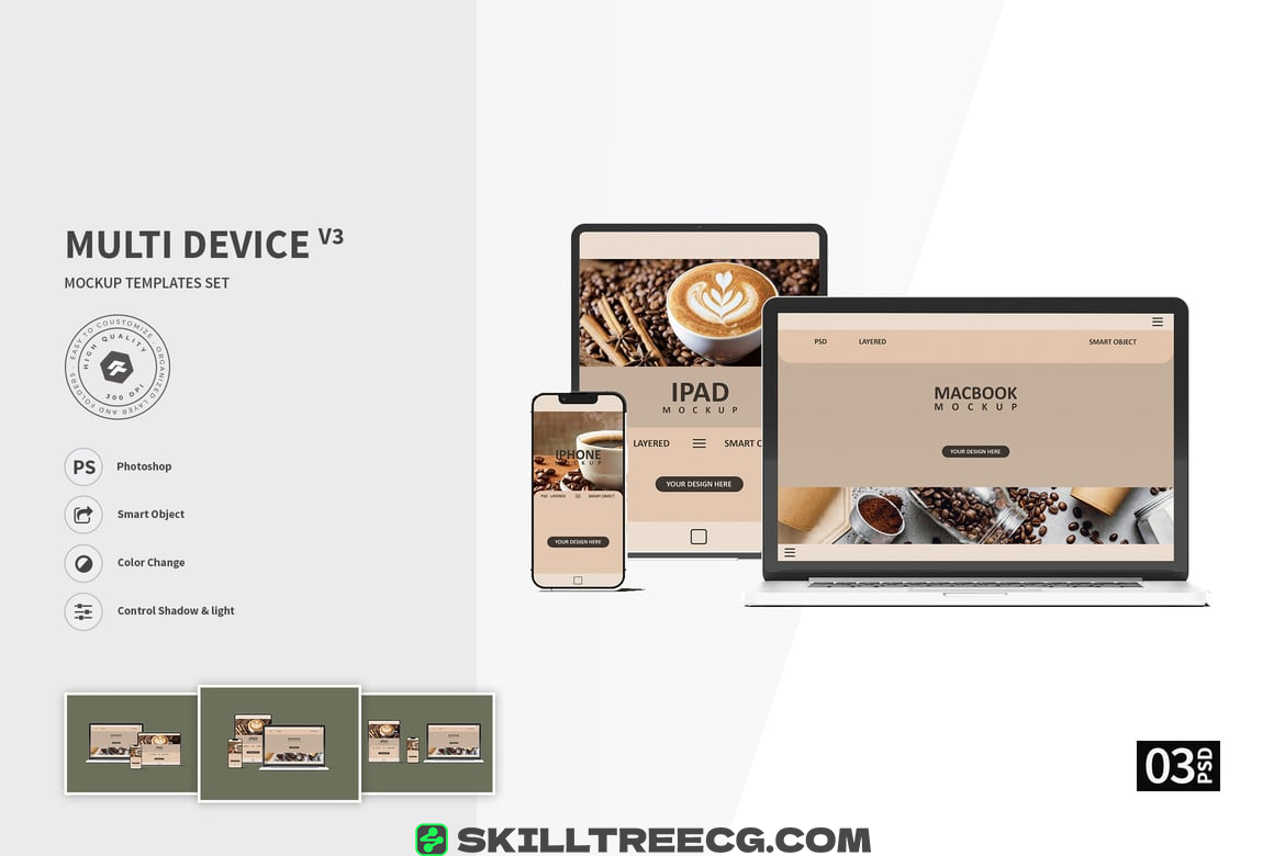 Multi Device vol.03 - Mockup（441431）-技能树